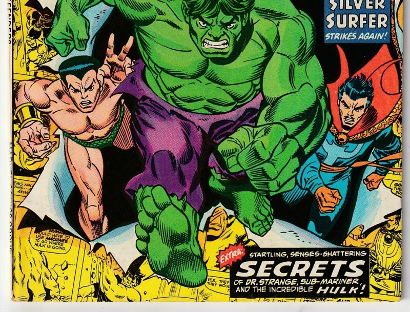 Giant Size Defenders # 1 Hulk,Dr. Strange,Namor,Valkyrie,Nighthawk !