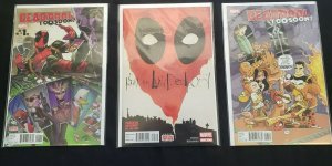 DEADPOOL 3PC (VF/NM) ISSUE #1 VARIANT EDITION, NIGHT OF LIVING DEADPOOL 2014-16