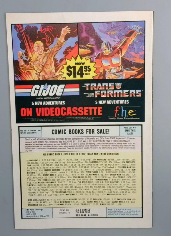 Uncanny X-Men #202, NM- Newsstand Marvel Comics, 1986 JR1