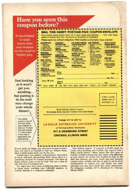 Ringo Kid #19 1973- Marvel Western comic VG