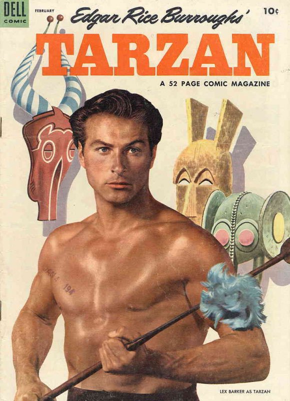 Tarzan (Dell) #53 VG ; Dell | low grade comic February 1954 Lex Barker