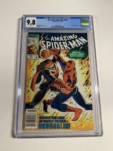 Amazing Spider-man 250 Cgc 9.8 White Pages Newsstand Edition Marvel Copper