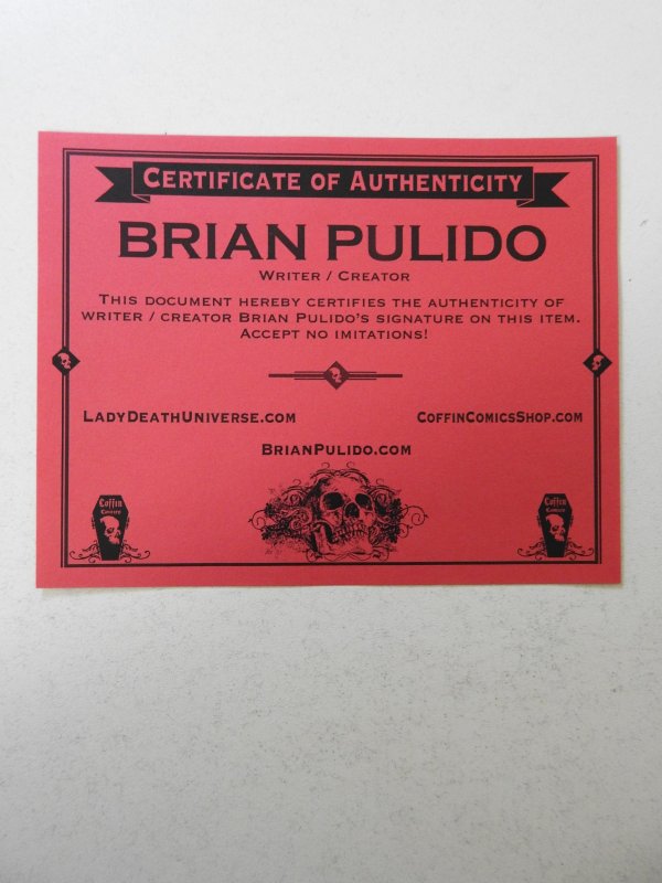 Lady Death: Dragon Wars #1 Kill 'Em All Edition NM Condition...