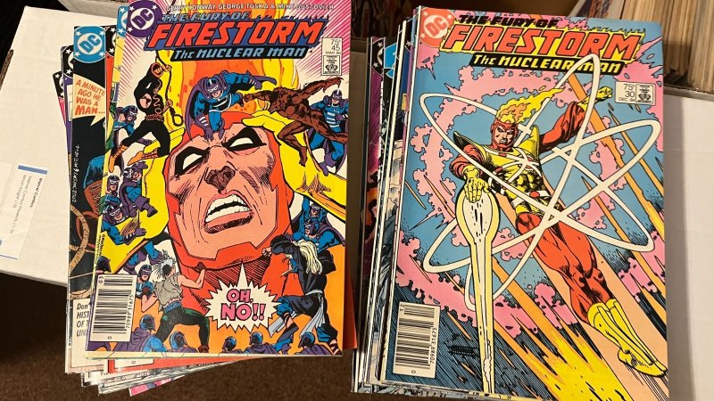 Firestorm the Nuclear Man Lot, Complete Series Set w/#s 1-100, 1982