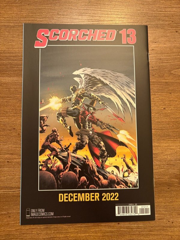 The Scorched # 12 NM 1st Print Variant Cover Image Comic Book Spawn 6 J280