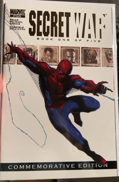 Secret War #1 Commemorative Cover (2004) Spider-Man 