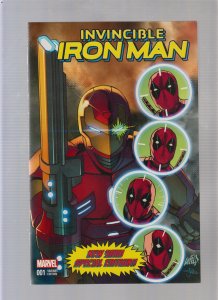 Invincible Iron Man #1 - David Marquez Art! (9.0) 2015