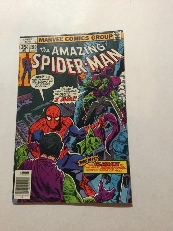 Amazing Spider-Man 180 VF Very Fine 8.0