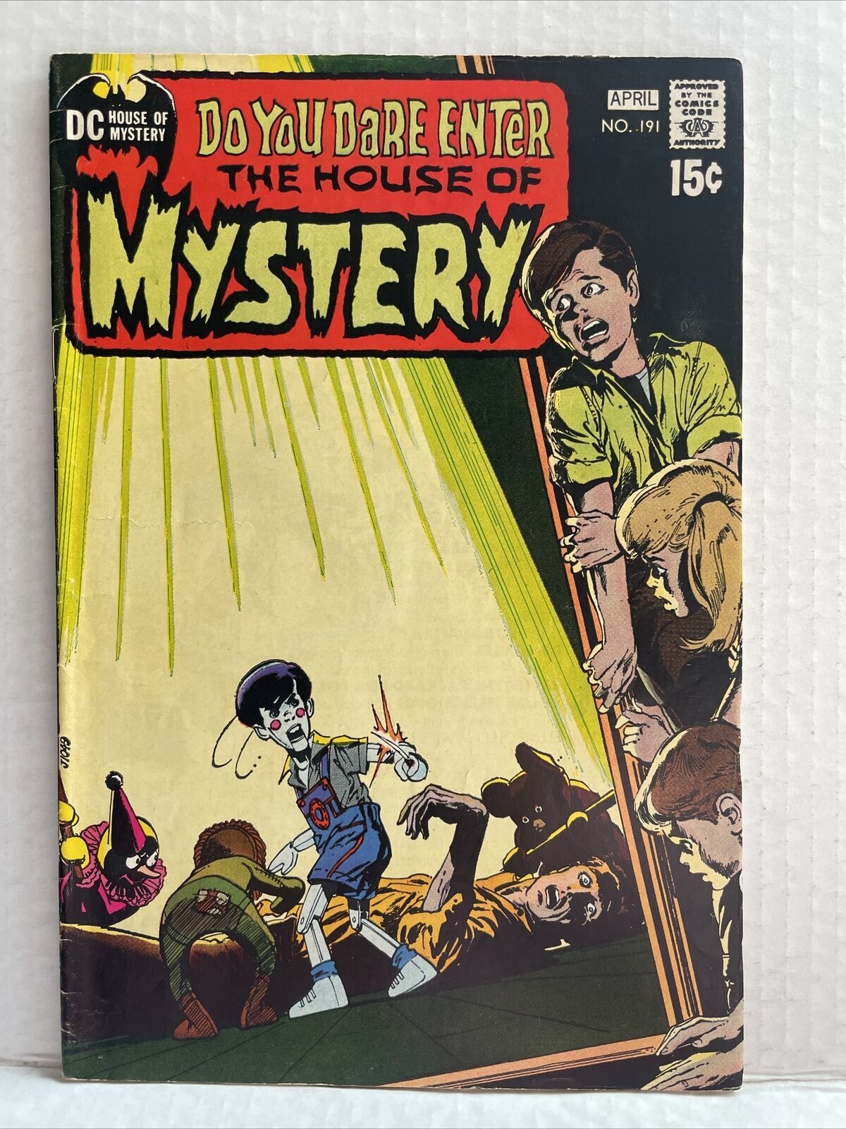 House Of Mystery Neal Adams Wrightson Bronze Age Horror Comic Books Bronze Age Dc