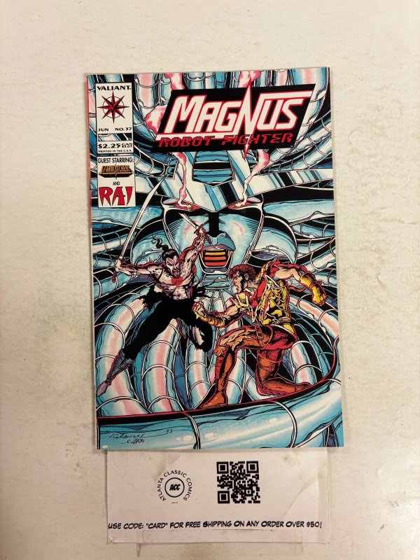 Magnus Robot Fighter #37 NM Valiant Comic Books Rai Starwatchers 19 HH110