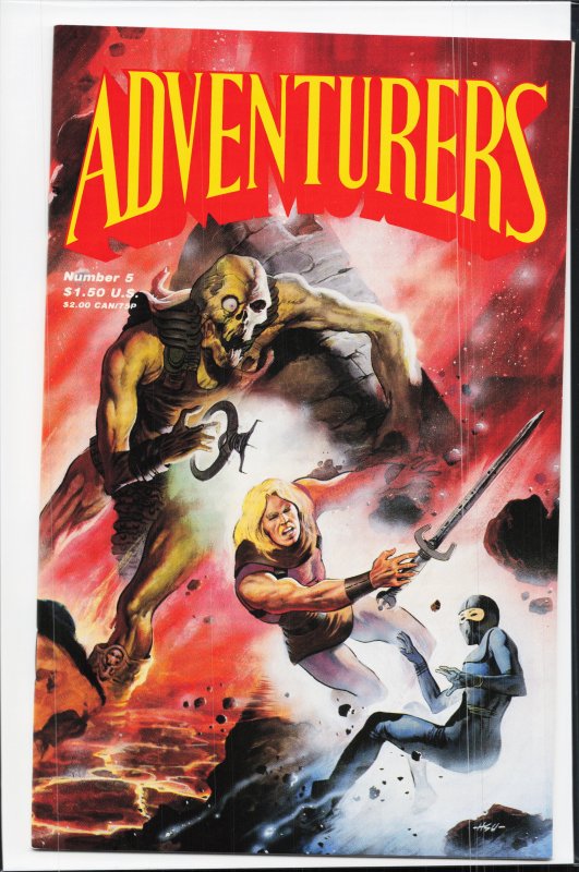 Adventurers #5 (1987) Shadolok