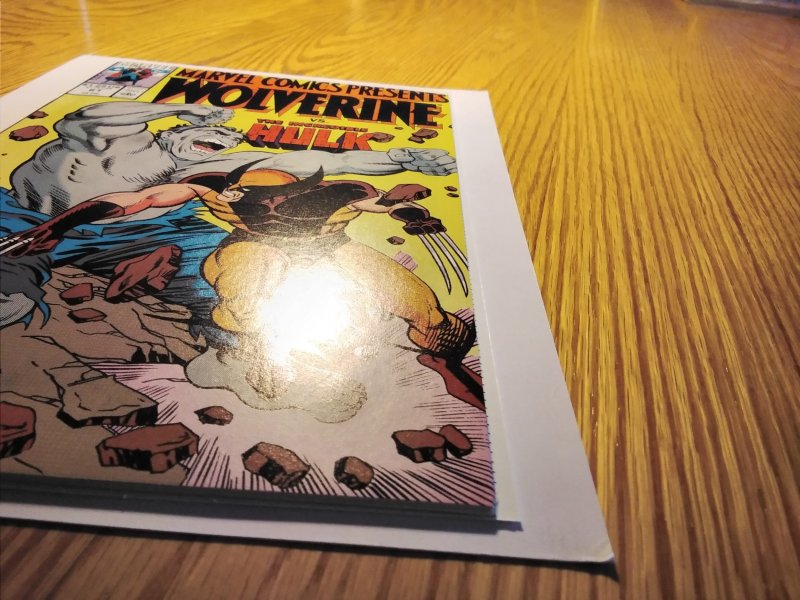 Marvel Comics Presents #61 (1990) Hulk Wolverine