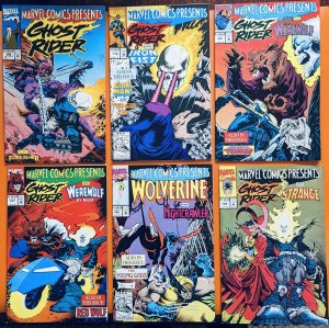 Marvel Presents Lot. Ft. Ghost Rider! High Grade! 6 Books!