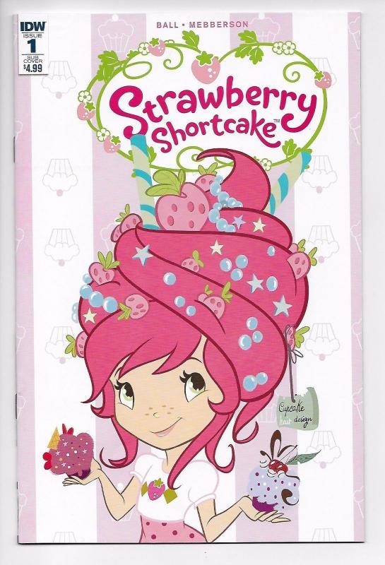 Strawberry Shortcake #1 Scratch & Sniff Variant (IDW, 2016) NM