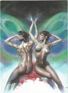 1991 Boris Vallejo Card #50 Gemini the Twins