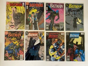 Batman comic lot 33 different from: #401-449 + 3 ann avg 8.0 VF (1986-90)