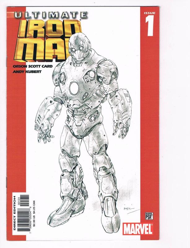 Ultimate Iron Man # 1 NM Marvel Comic Book Avengers Hulk Thor War Machine S80