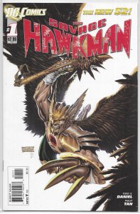 Savage Hawkman   #  1 (1st print) VF/NM (New 52) Daniel/Tan