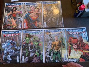 Justice League Yannick Paquette Connecting Variant Set 2,3,4,5,6,7,8