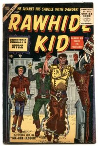 Rawhide Kid #3 1955- Maneely cover- Atlas Western VG