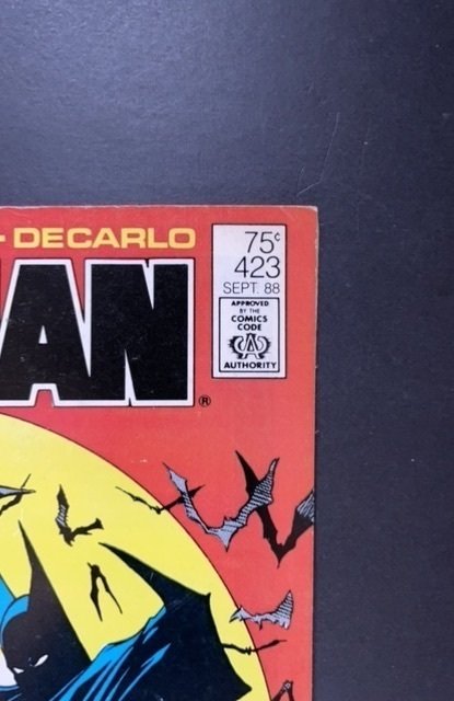 Batman #423 (1988) 1ST PRINTING NEWSSTAND
