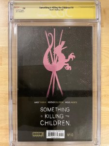 Something is Killing the Children #10 Cover A CGCSS 9.8 Signed by James Tynion