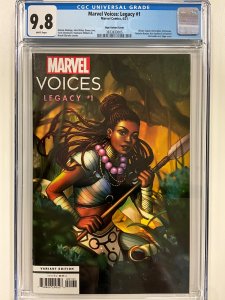 Marvel's Voices: Legacy Edge Cover (2021) CGC 9.8