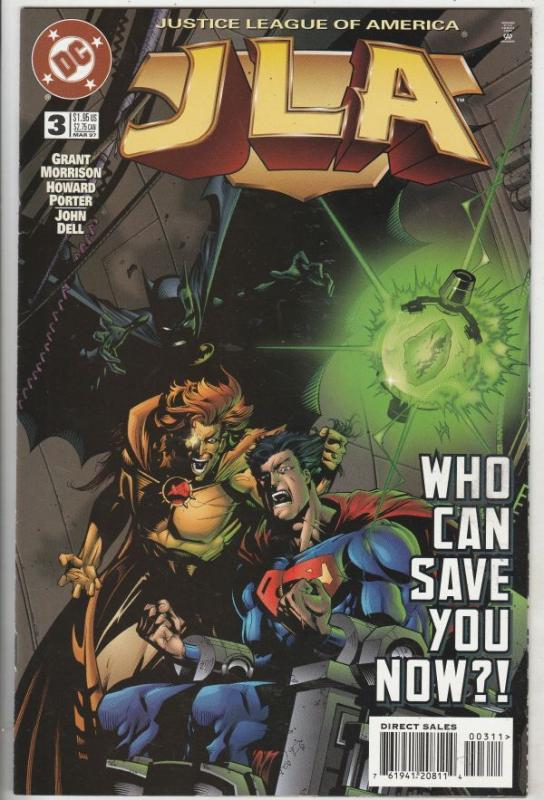 JLA #3 (Mar-97) NM Super-High-Grade Justice League of America