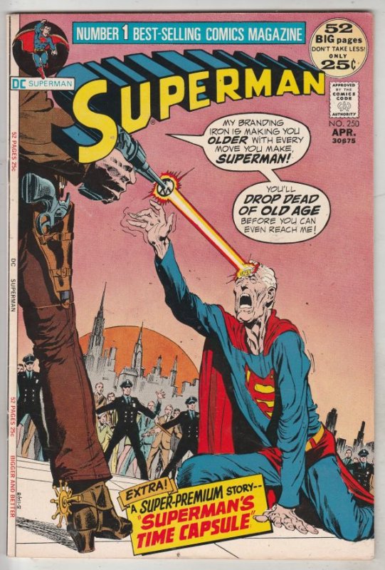 Superman #250 (Apr-72) NM- High-Grade Superman