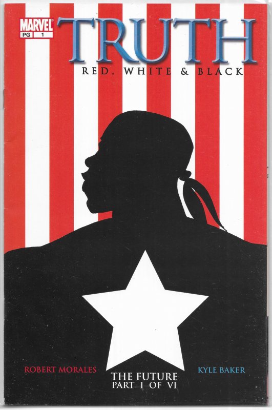 Truth Red, White and Black #1 VG/FN Robert Morales/Baker, black Captain America