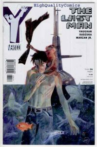 Y the LAST MAN #34, NM+, Brian Vaughan,Vertigo, Marzan, 2002, more in store