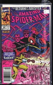 The Amazing Spider-Man #335 Newsstand Edition (1990) Spider-Man