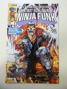 Ninja Funk #4 Signed W/ COA NM Condition