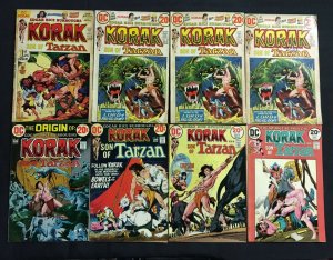 TARZAN KORAK KAZAR - JUNGLE LOT GD-VF KUBERT ETC.