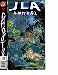 Lot Of 2 JLA Annual DC Comic Books #2 3 Superman Batman DC5