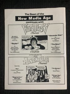 1981 ADVENTURE ILLUSTRATED Magazine #1 FN+ 6.5 Bill Sienkiewicz / Don Heck