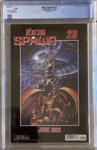 KING SPAWN #22 CGC 9.8 | KEANE VARIANT COVER | 2023