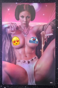 Power Hour #2 Preview || Shikarii Gangster Princess Leia Topless Foil || LTD 20