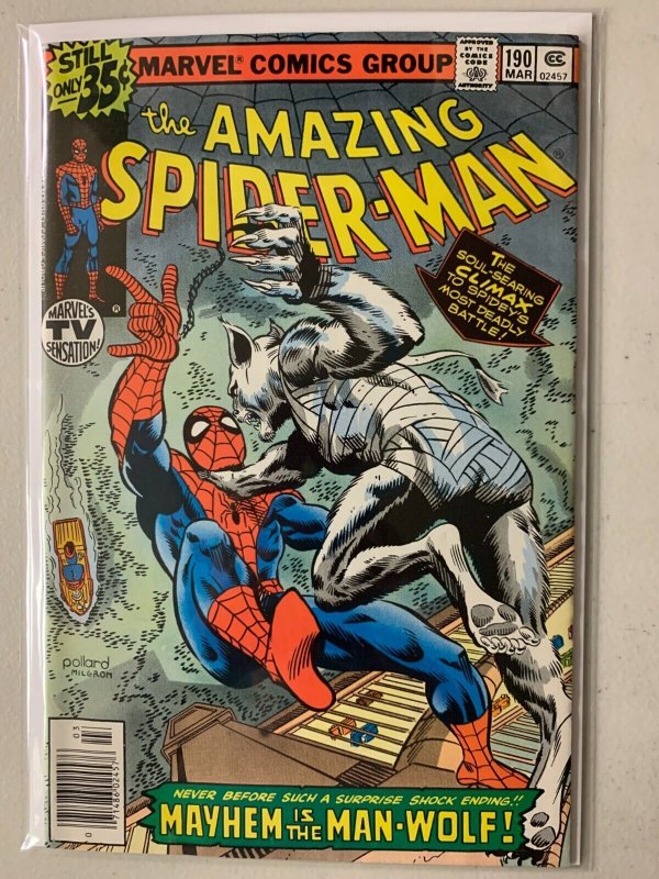 Amazing Spider-Man #190 newsstand 8.5 (1979)