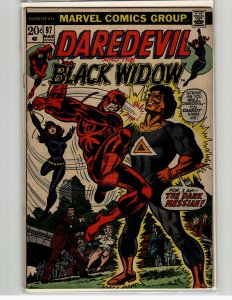 Daredevil #97 (1973) Black Widow