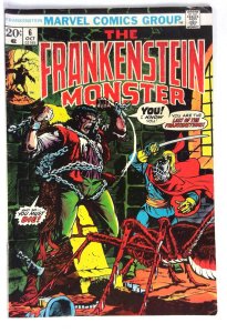 Frankenstein #6 (1973) Armored Opponent Marvel FN