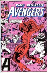 AVENGERS #245-CAPTAIN AMERICA-MARVEL-HIGH GRADE VF