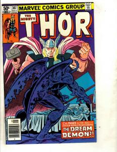 10 Thor Marvel Comics # 308 299 300 301 302 303 304 305 306 307 Spider-Man DS3