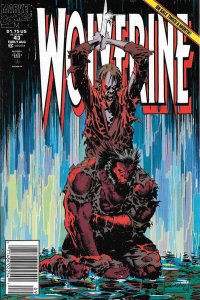 Wolverine #43 (Newsstand) VG ; Marvel | low grade comic Larry Hama Marc Silvestr