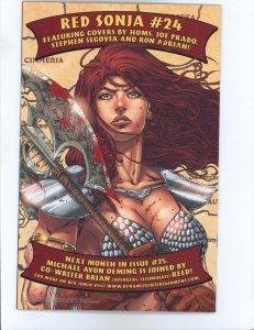 Red Sonja #23 Joe Prado Cover (2007)