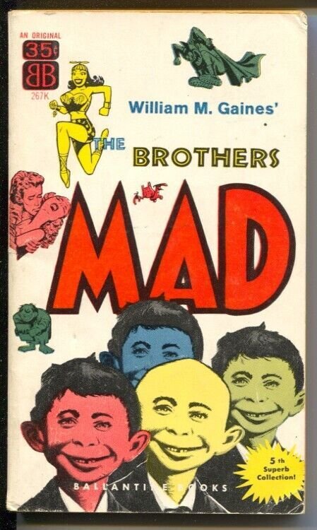 Brothers Mad #267K 1955-EC Comics-Wally Wood-Bill Elder-Jack Davis-G/VG