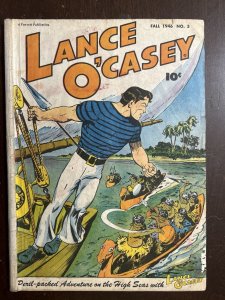 Lance O'Casey #3 G 2.0 Fawcett 1946