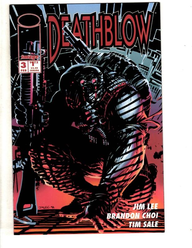 Lot Of 14 Deathblow Image Comic Books # 0 1 2 3 4 5 (2) 6 7 8 9 10 11 12  CR30