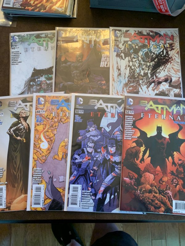 Batman Eternal Complete Set 1-52  Scott Snyder! James Tynion IV!