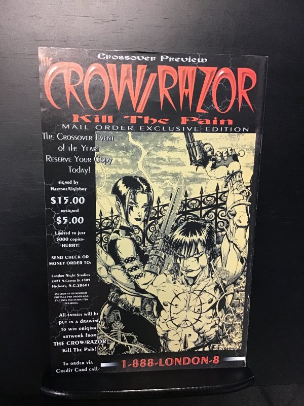 Razor & Embrace: The Spawning Drawn Cover (1997) nm